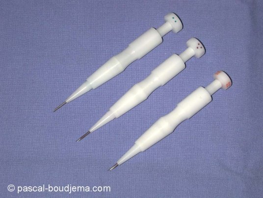 stylo injecteur pour injection de cheveux